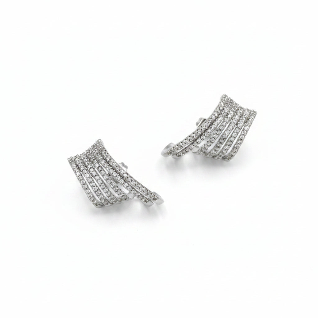 Orecchini con Zirconi Silver Gaiè Bijoux