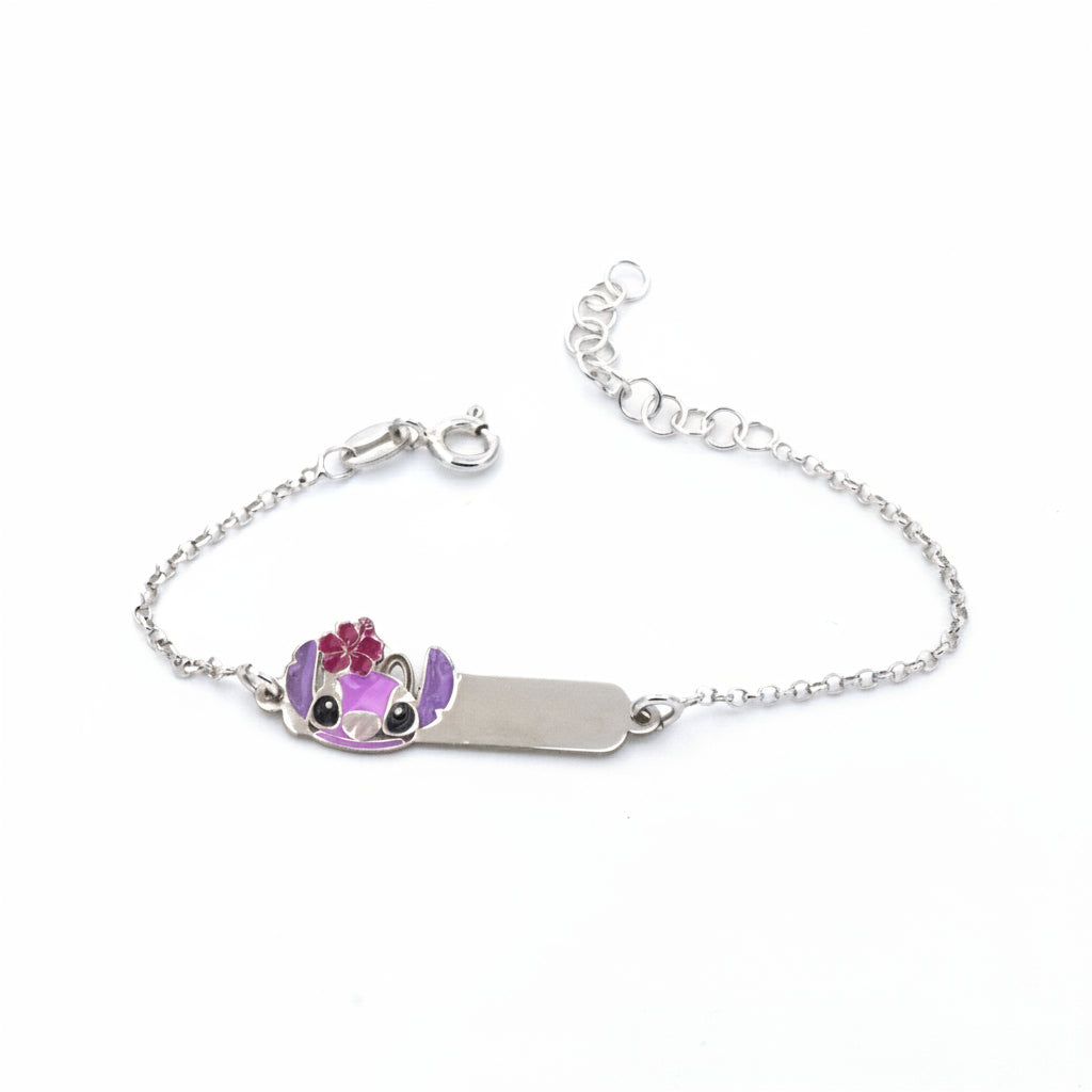 Bracciale Bimba Stitch Gioielli in Argento
