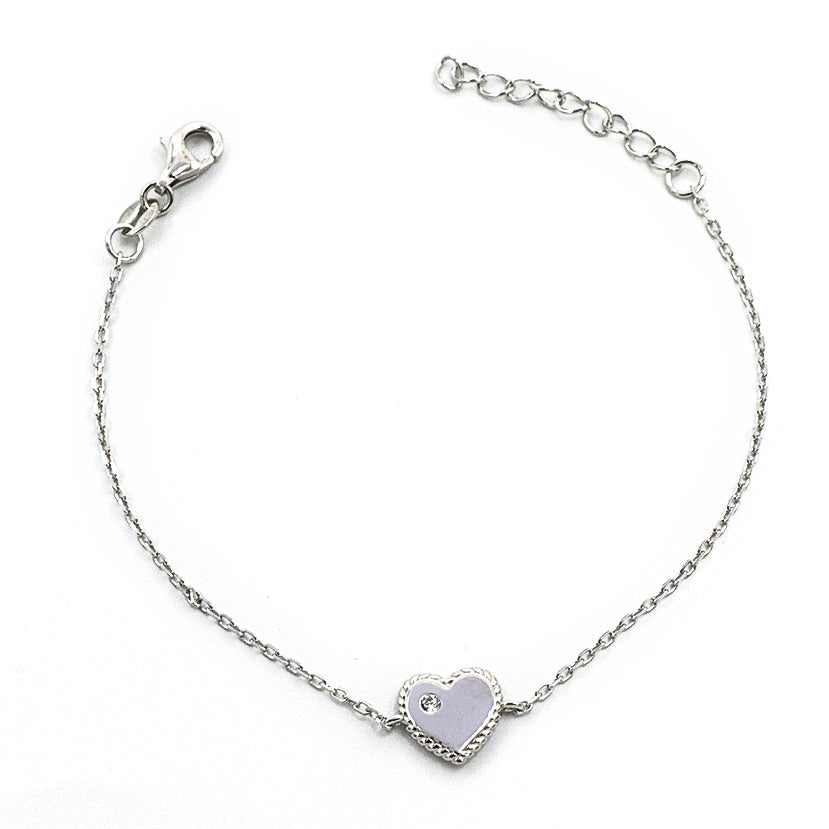 Bracciale Cuore in Argento