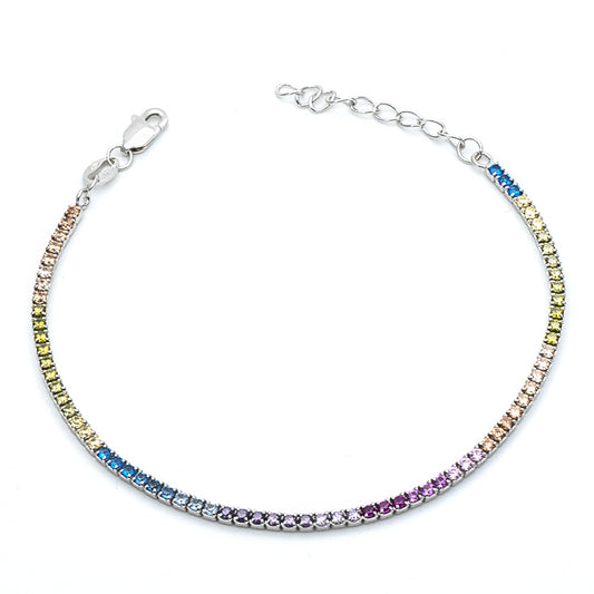 Bracciale Tennis Rainbow