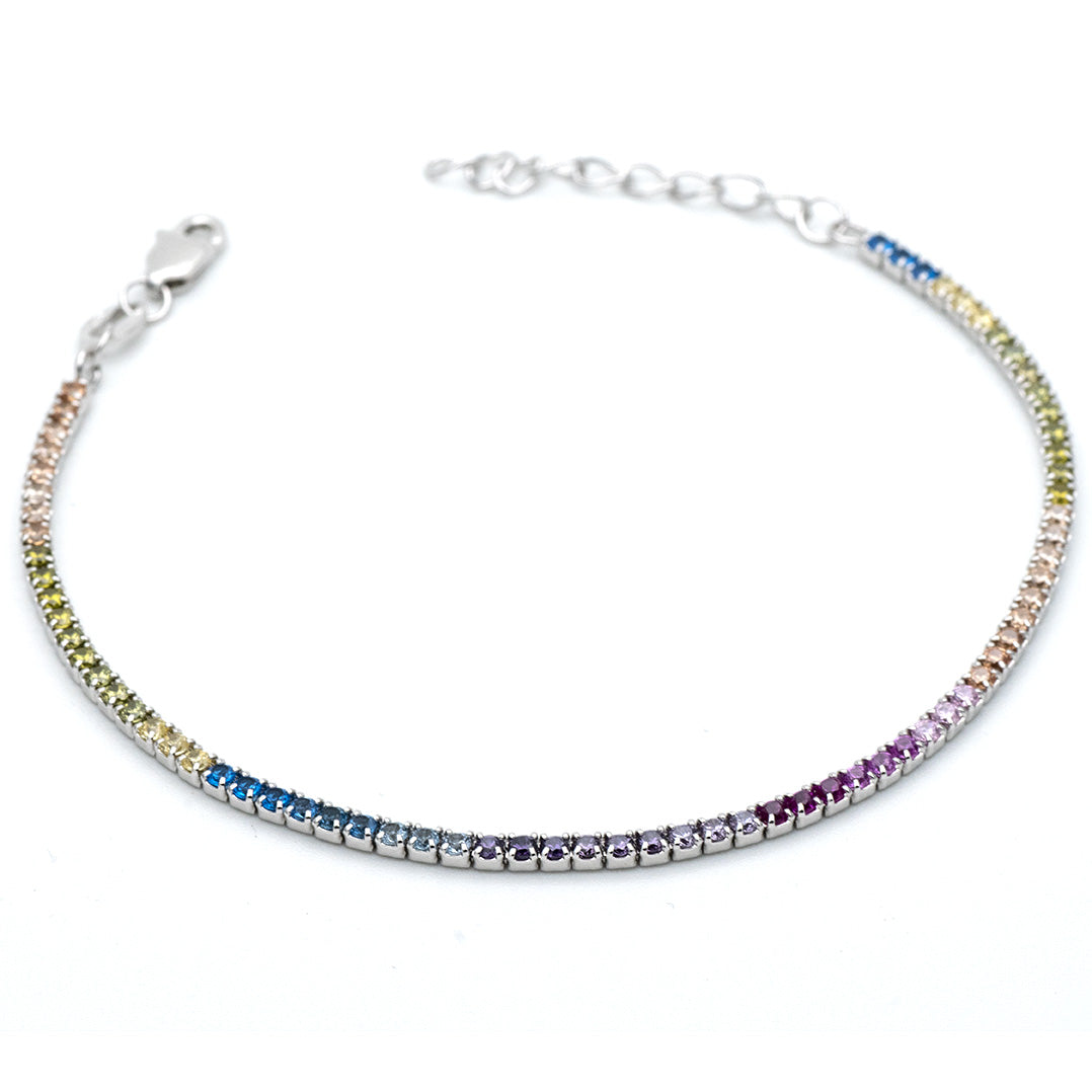 Bracciale Tennis Rainbow