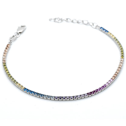 Bracciale Tennis Rainbow