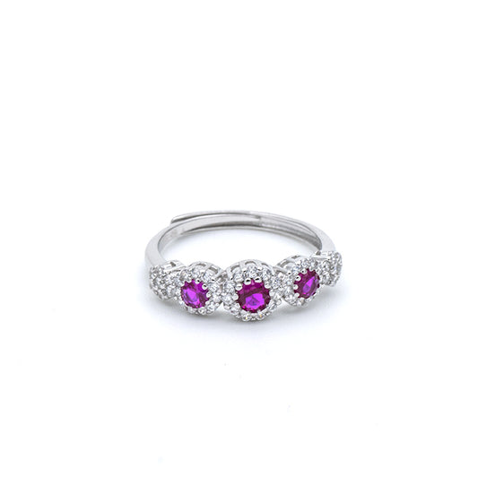 Anello Degradè Fucsia