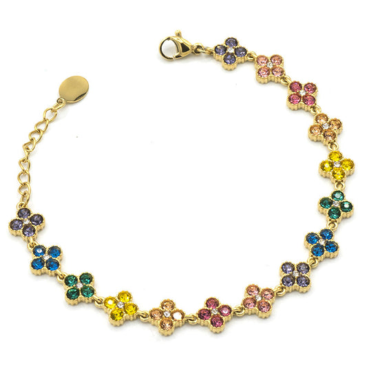 Bracciale Rainbow Flower