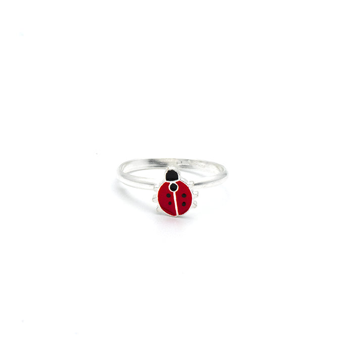 Anello Bimba Coccinella