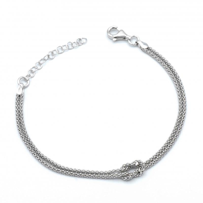 Bracciale Nodo In Argento