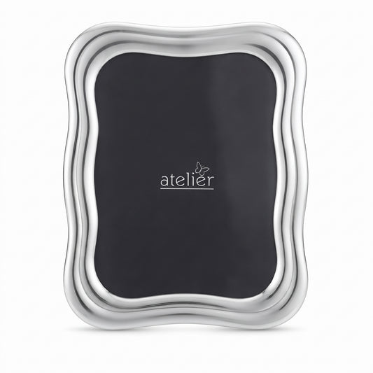 Portafoto Atelier Ondulato in Argento Miro-Silver 999