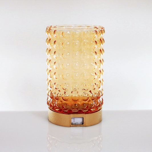 Lampada Led in Vetro Lustro Ambra