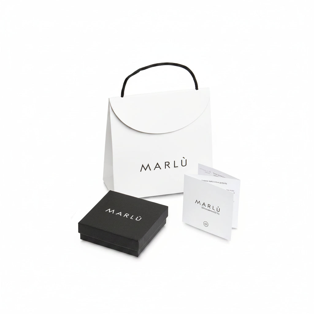 Collana Marlù con Medaglietta Sole Pendente e Zirconi