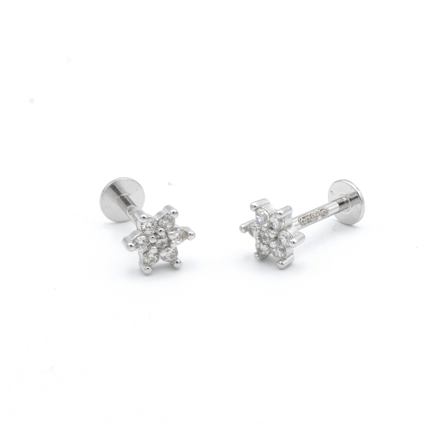 Mini Orecchini Stelle in Argento