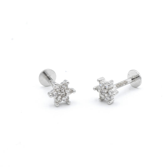 Mini Orecchini Stelle in Argento