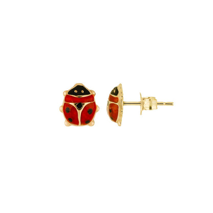 Cerchietti Bimba Coccinelle in Oro 9 Carati - 375