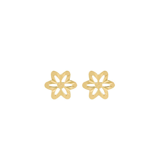 Orecchini Fiore in Oro