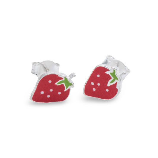 Orecchini Bimba Fragoline in Argento