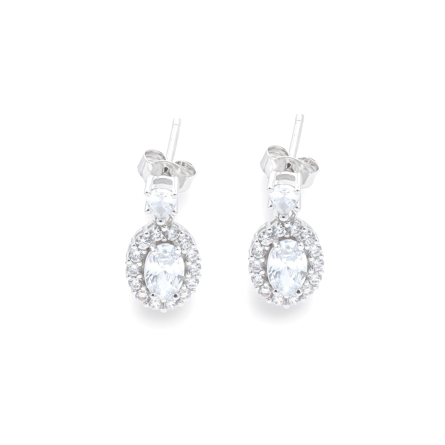Orecchini Kate in Argento con Goccia