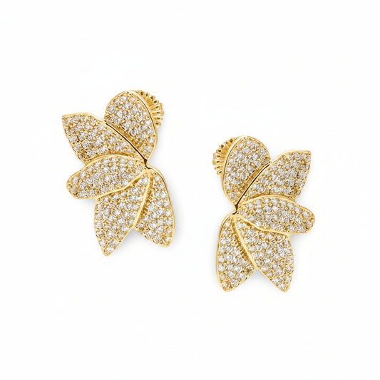 Orecchini Foglioline dorati Gaiè Bijoux