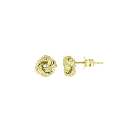 Orecchini Nodo in Oro Giallo 375 (9kt) iGOLD