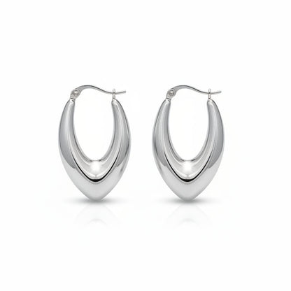 Orecchini Ovali Silver Gaiè Bijoux