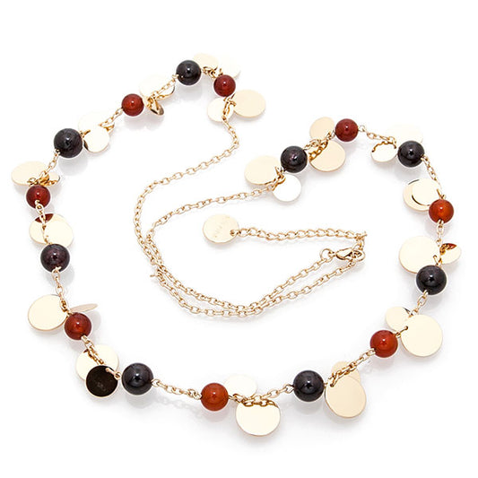 Collana Lunga Marigold Amber