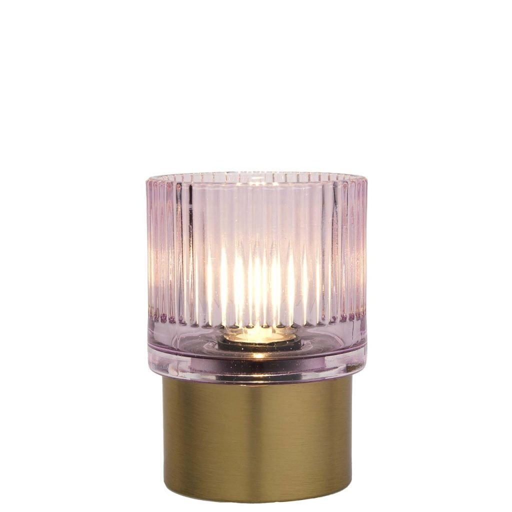 Bagutta Lampada Led in Vetro Cipria Bagutta