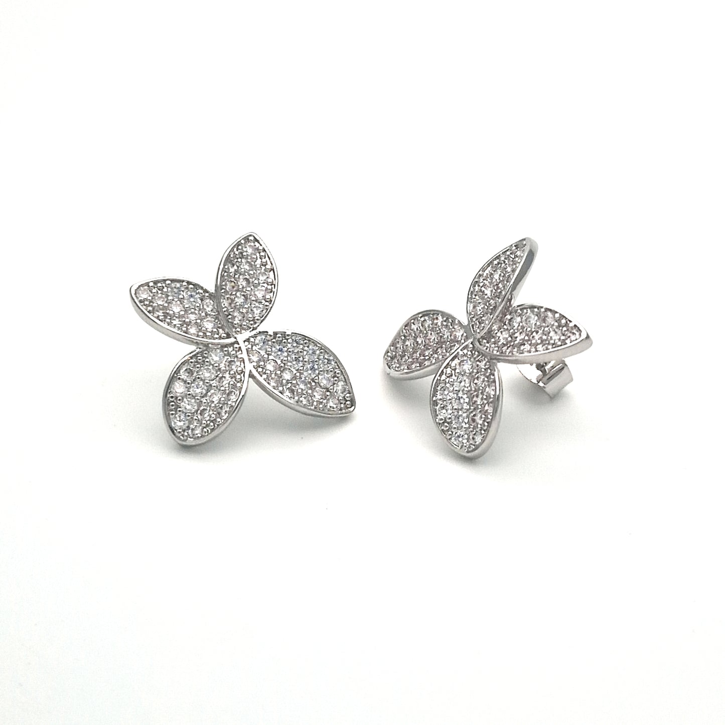 Orecchini Foglioline Argentati Gaiè Bijoux
