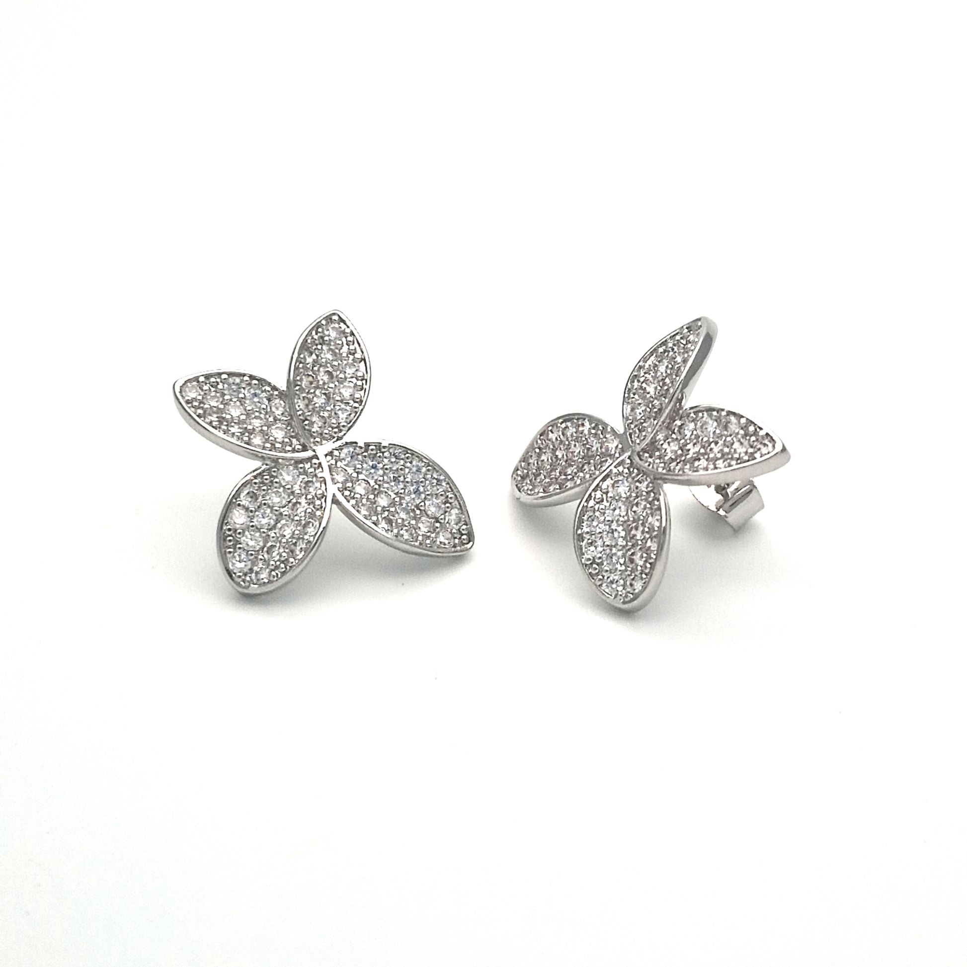 Orecchini Foglioline Argentati Gaiè Bijoux