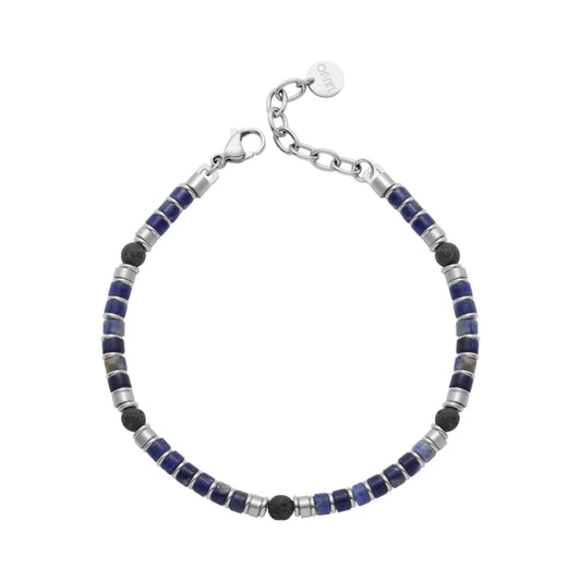 Bracciale Uomo Pietre Blu Liu Jo MLJ628