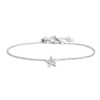 Bracciale Stella Marina con Cristalli in Acciaio Marlù