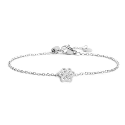 Bracciale Zampina con Cristalli in Acciaio Marlù