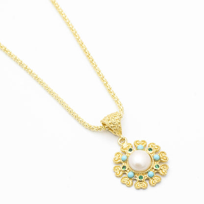 Collana in Argento stile etnico