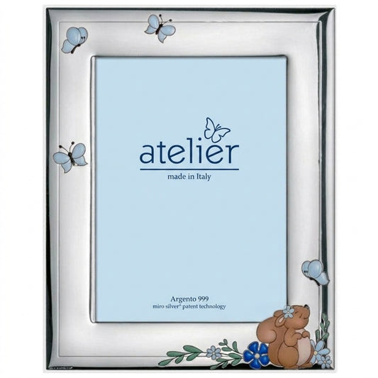 Portafoto Scoiattolo Celeste