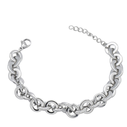 Bracciale a Catena Argentato