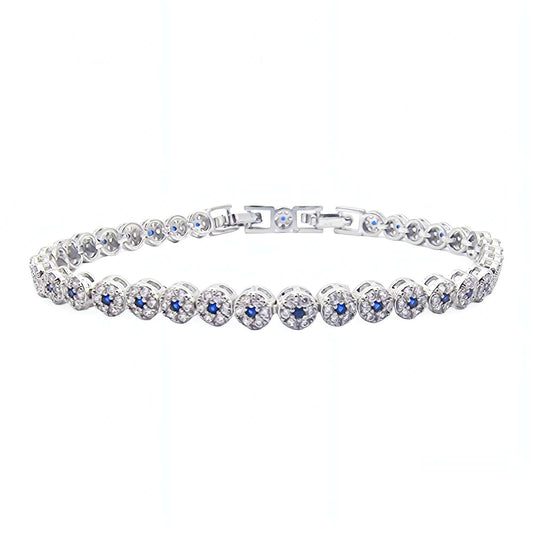 Bracciale Tennis Magic Blu