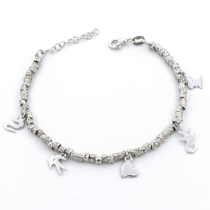 Bracciale Pepite In Argento Modello DODO Con Charms Gioielli in Argento