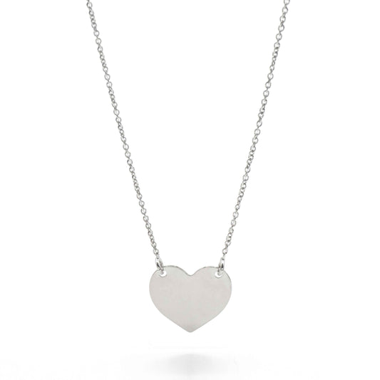 Collana in Argento con cuore