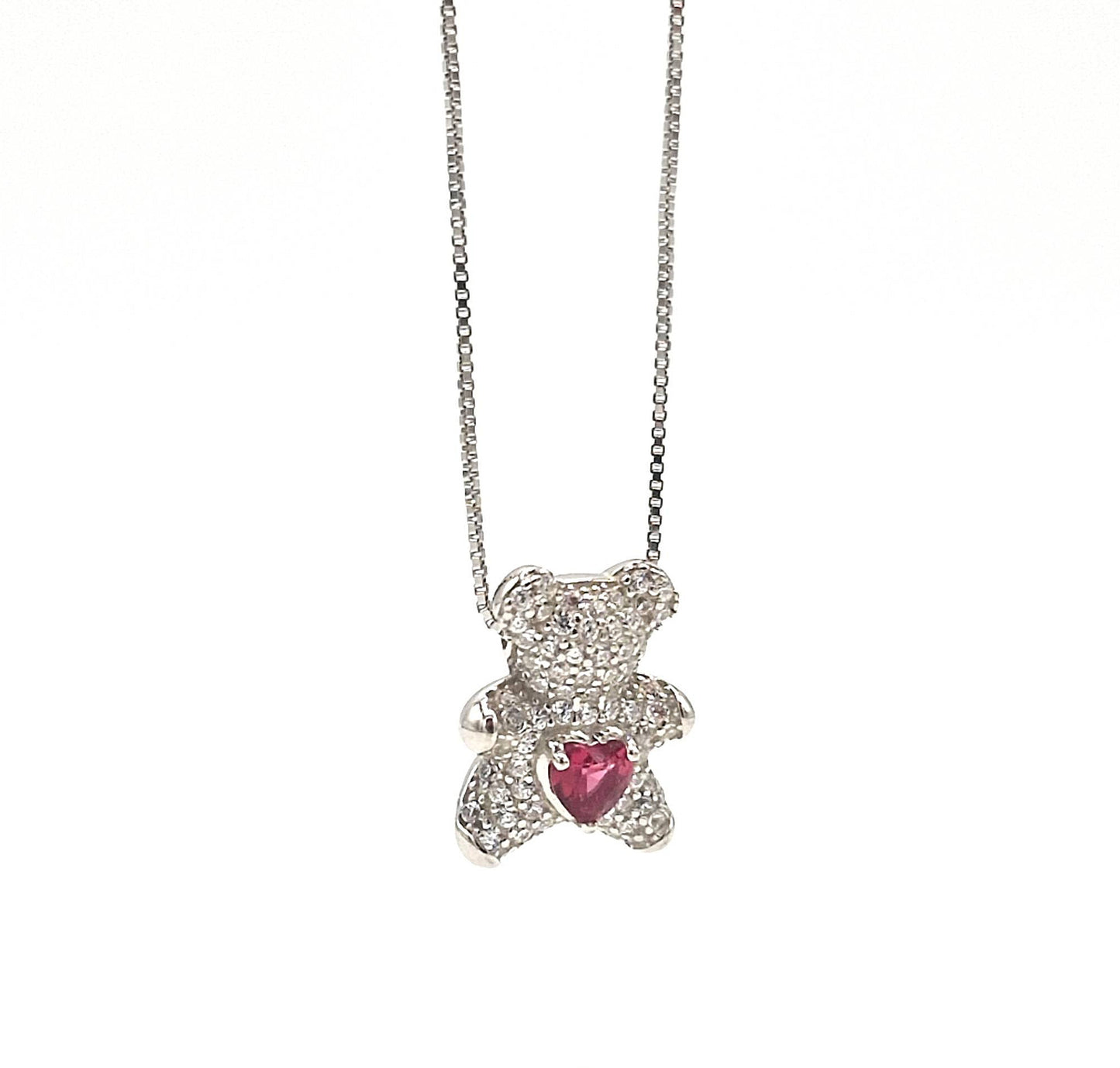 Collana Teddy in argento