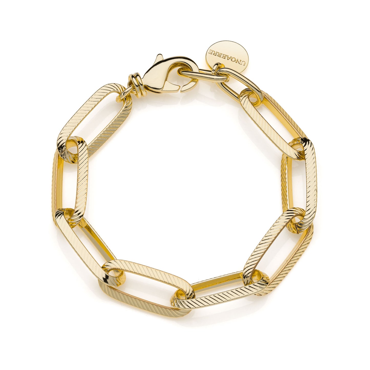 Bracciale catena dorata Triangoli