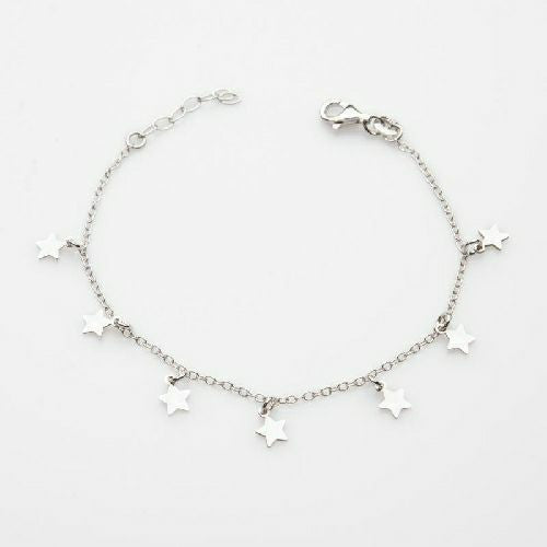 Bracciale In Argento Simple Stars