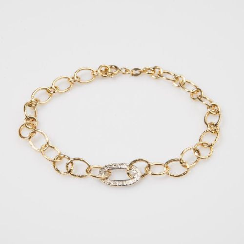 Bracciale A Catena In Oro 18kt