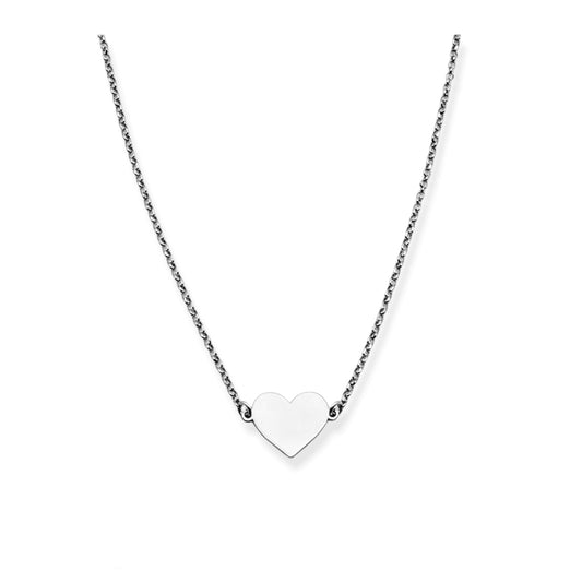 Collana In Argento Con Cuore